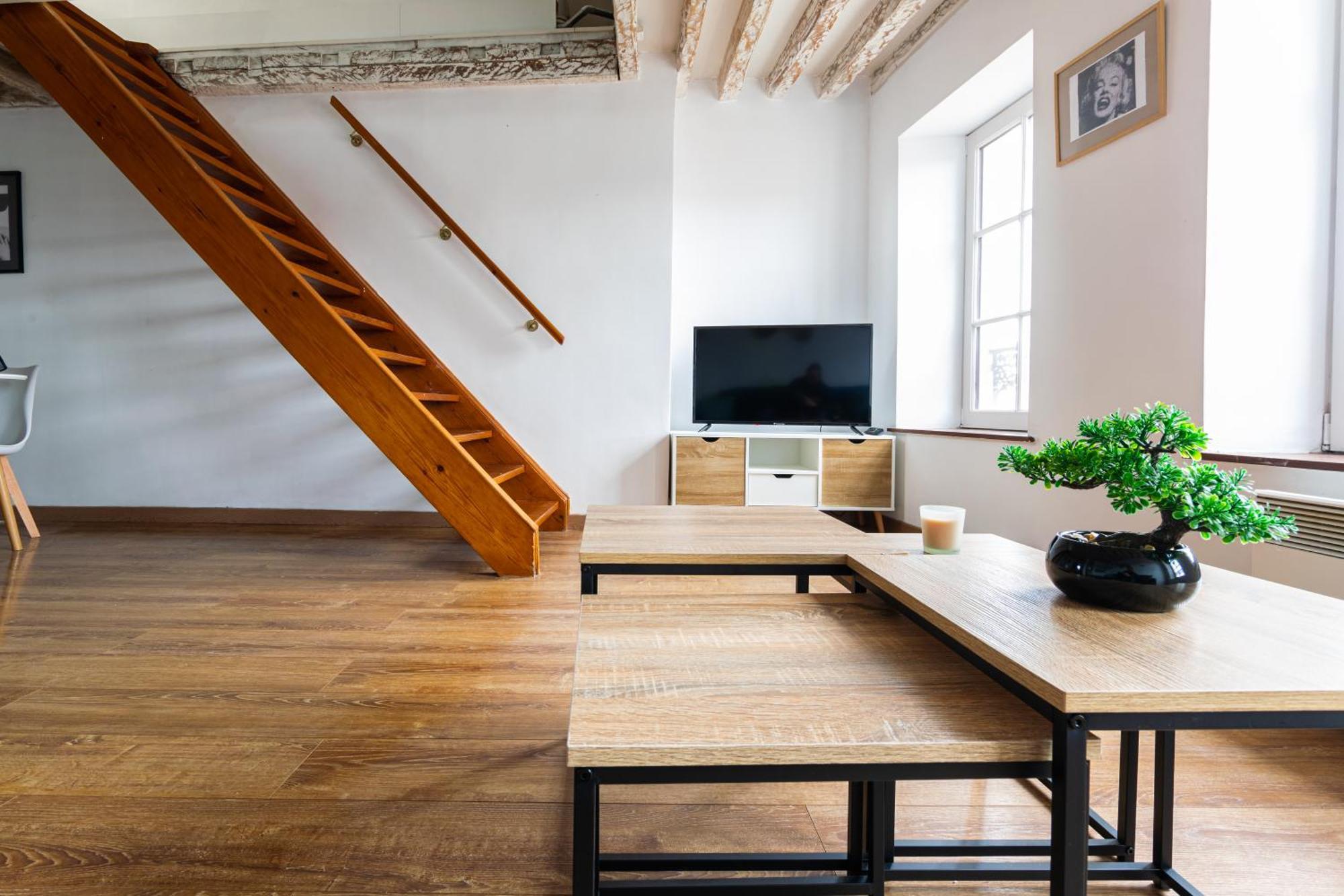 Apartment Hyper Centre Cosy Duplex Dans Les Remparts